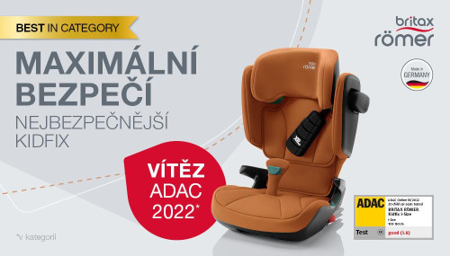 Autosedačka Kidfix i-Size 3,5-12 let