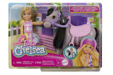 Barbie Chelsea s poníkem