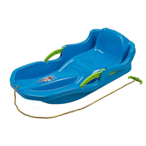Plastové boby s opěradlem a brzdami Baby Mix Speed bob