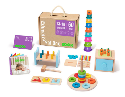 Edukační box Midi 13–18 měsíců 6 ks