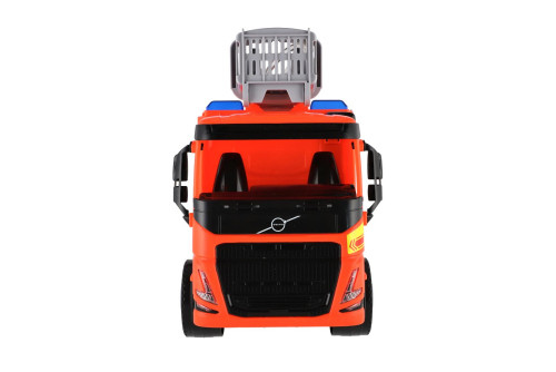 Auto hasiči s žebříkem Volvo Worxx 48 cm 1:15