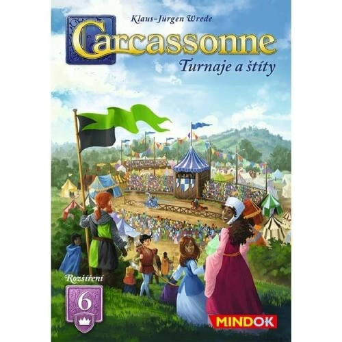 Carcassonne 6. rozšíření: Turnaje a štíty (2025)