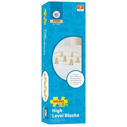 Mostní pilíře 6 ks Bigjigs Rail