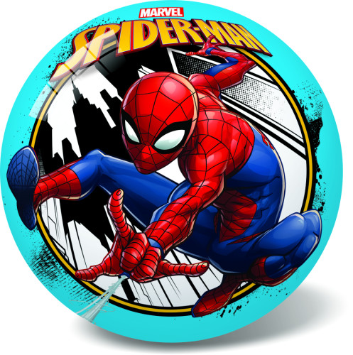 Míč Spiderman gumový - nenafouknutý 23 cm