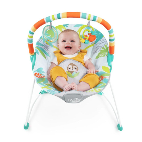 Lehátko vibrující Rainforest Vibes™ 0 m+ do 9 kg Bright Starts