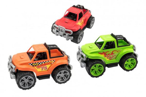 Auto terénní plast 34x22 cm volný chod