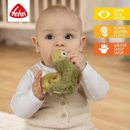 Měkký kroužek chameleon, Crazy Baby Fehn