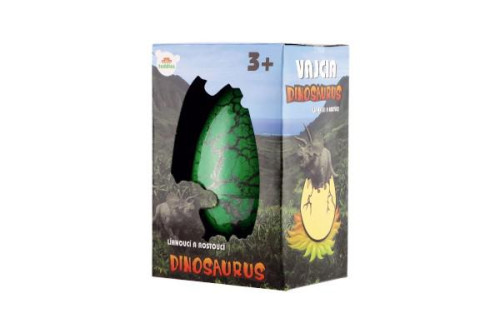 Vejce líhnoucí a rostoucí dinosaurus