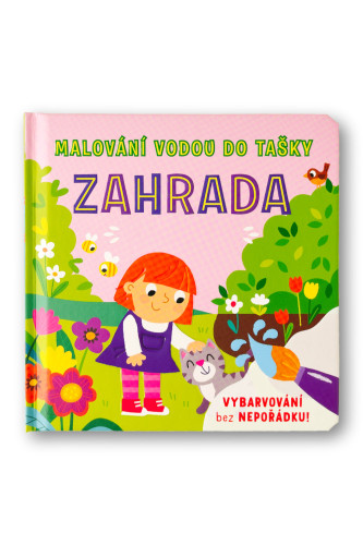 Malování vodou do tašky Zahrada