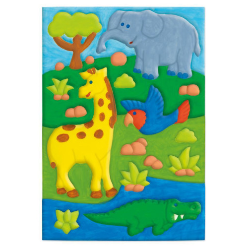 3D omalovánky - Safari