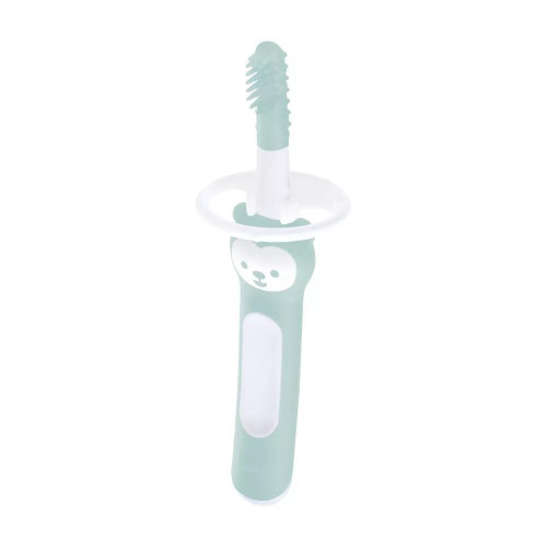 Massaging Brush dětský zubní kartáček s bezpečnostním krytem 3 m+ MAM
