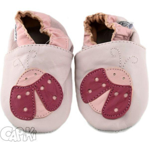 Kožené capáčky 18-24 m (22/23) 15,5 cm Capiki
