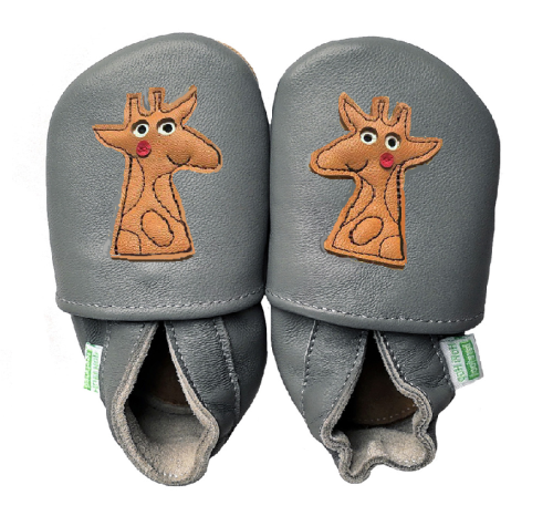 Kožené capáčky Barefoot Vel. XL (18-24 měs.) Hopi Hop