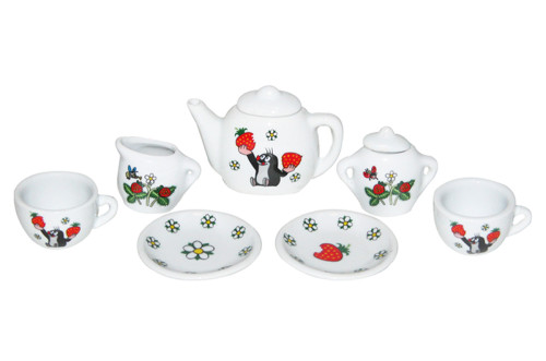 Čajová porcelánová souprava Krtek