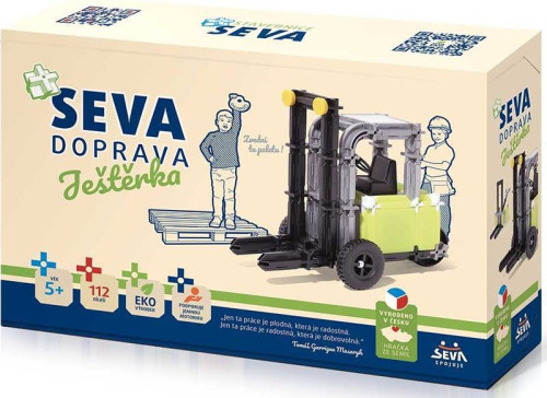 Stavebnice Seva doprava Ještěrka