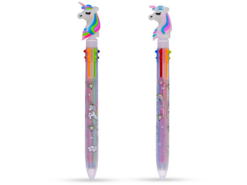 Unicorn propiska duhová 17 cm 1 ks