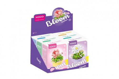 Stavebnice mini Květina v květináči Koco