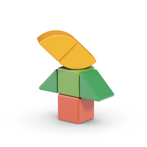 Geomag Magicube Shapes 6 dílků