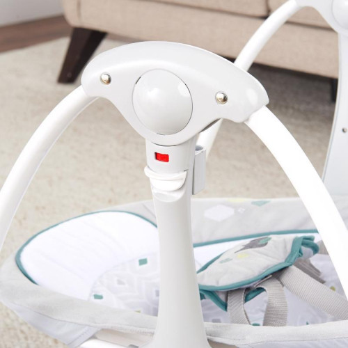 Houpačka konvertibilní vibrující s melodií Nash 2 v 1, 0 m+ do 9 kg Ingenuity
