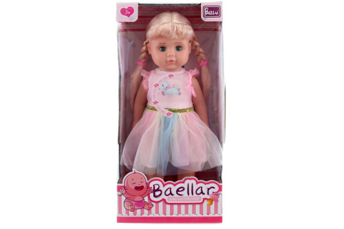 Panenka chodící a zpívajcí na baterie 40 cm