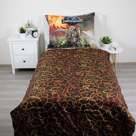 Povlečení micro Jurský svět "Volcano 01" 140 x 200, 70 x 90 cm Jerry Fabrics
