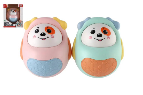 Roly Poly pes/pejsek plast 10 cm se zvukem