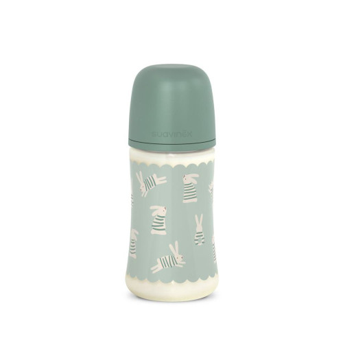 Kojenecká láhev Wonderland New 270 ml Fyziol průtok M Suavinex