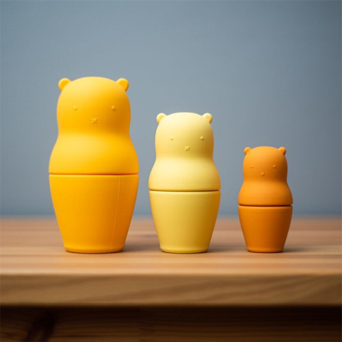 Silikonoví medvídci Bigjigs Toys