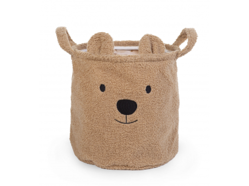 Koš na hračky Teddy Beige 30 x 30 x 30 cm Childhome