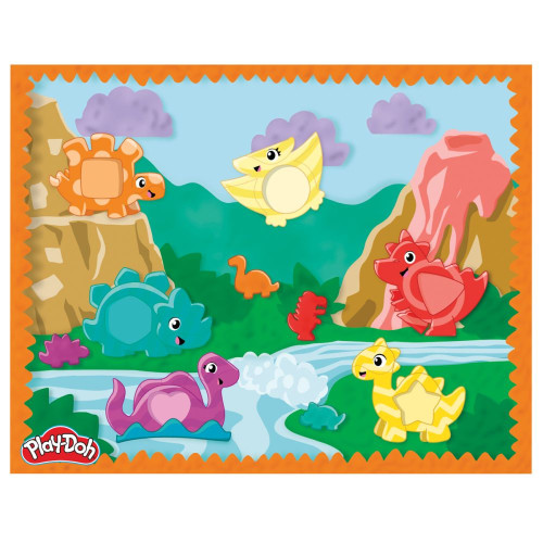 Play-Doh Tvary a barvy Dino