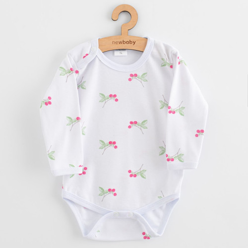Kojenecké body Classic II raspberry New Baby