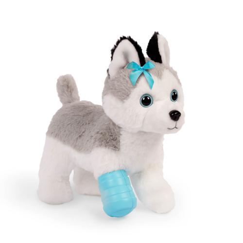 Husky v kabelce s veterinářskou sadou Pucci Pups