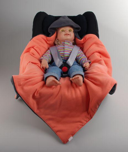 Letní zavinovačka fleece + bavlna