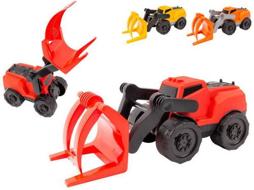 Traktor s drapákem 28,5 cm volný chod