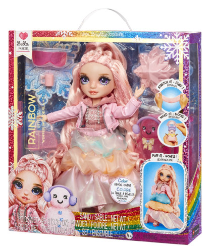 Rainbow High Zimní fashion panenka Bella