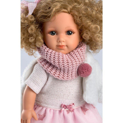 ELENA 53542 Llorens - realistická panenka s látkovým tělem - 35 cm