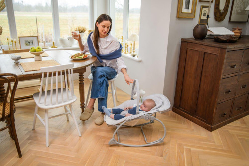 Vibrační lehátko s melodiemi Lapis MoMi