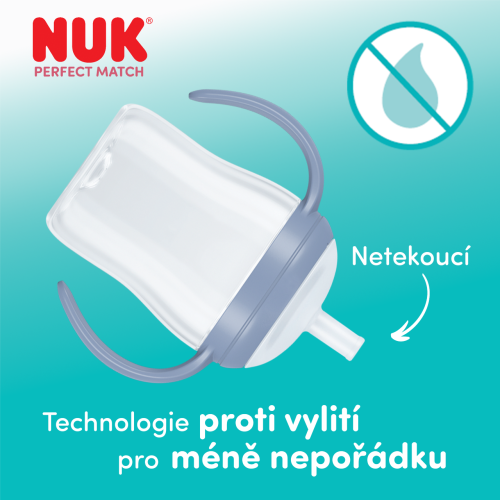 Lahvička na učení Perfect Match s brčkem 150 ml Nuk