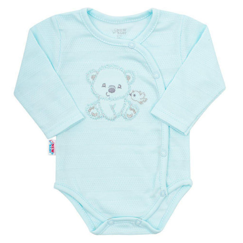 Kojenecká soupravička do porodnice New Baby Sweet Bear modrá