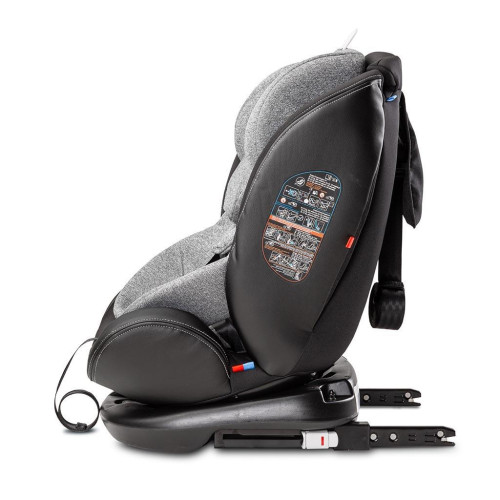 Autosedačka CARETERO Mundo 2019 grey 0 - 36 kg