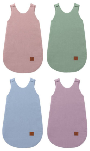 Dětský zateplený mušelínový spací pytel Maxi soft Infantilo
