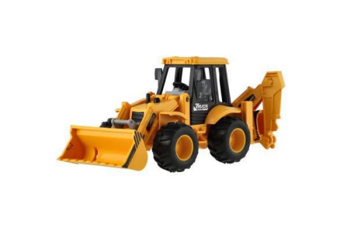 Auto stavební nakladač plast 8x17 cm na setrvačník