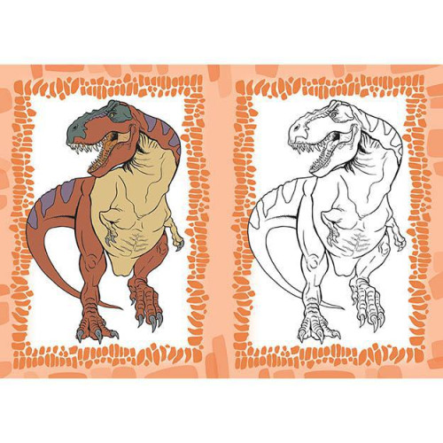 Omalovánky A5 Dinosauři