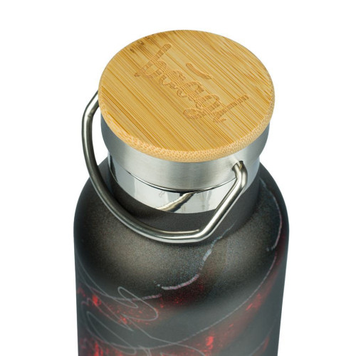 Termoláhev s bambusovým víčkem 500 ml Baagl