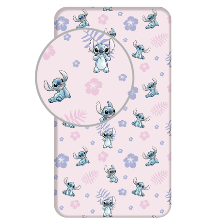 Povlečení Lilo and Stitch pink 140 x 200, 70 x 90 cm Jerry Fabrics