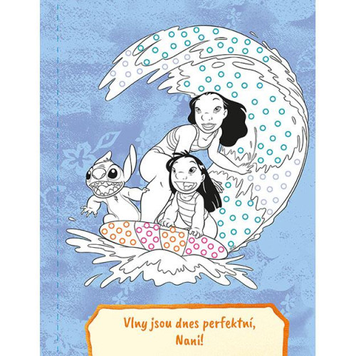 Omalovánky s kamínky Lilo & Stitch