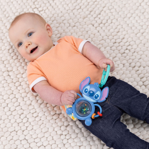 Hračka na C kroužku senzorická Stitch Tummy Tumble™ 0 m+ Bright Starts