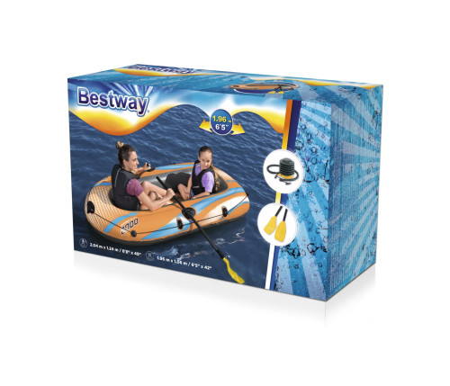 Nafukovací člun Kondor Elite 2000 set 196 x 106 cm Bestway
