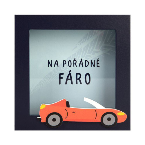 3D pokladnička v rámečku Albi