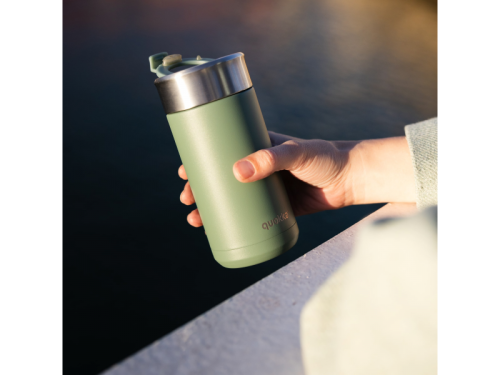 Nerezový termohrnek se sítkem Boost 400 ml Quokka